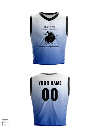 Mens Basketball Jersey, Hall’s Basketball Evolution, Men's Basketball, Teamtime, Team time, sublimation, custom sports apparel, team uniforms, spirit wear, spiritwear, sports uniforms, custom shirts, team store, custom team store, fundraiser sports, apparel fundraiser