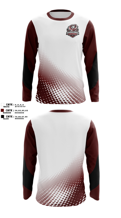 Hurricanes Long Sleeve Performance Shirt - 11