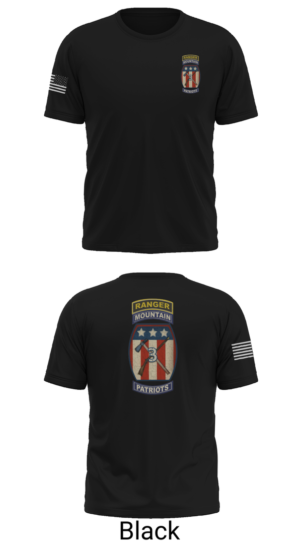 Short Sleeve Performance Shirt, 2-47 infantry 3rd BRG 10th MTN, Army, Teamtime, Team time, sublimation, custom sports apparel, team uniforms, spirit wear, spiritwear, sports uniforms, custom shirts, team store, custom team store, fundraiser sports, apparel fundraiser