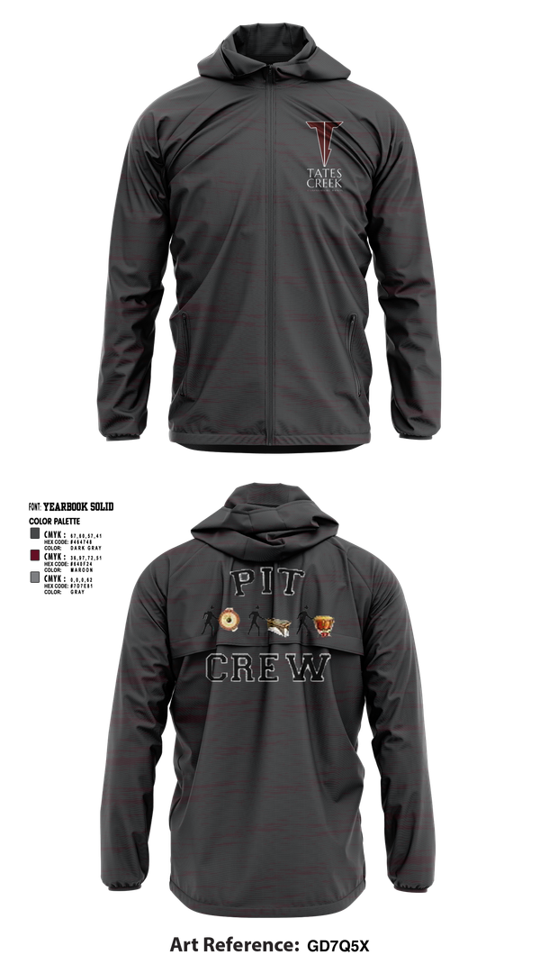 Windbreaker, Tates Creek Commodore Marching Band, , Teamtime, Team time, sublimation, custom sports apparel, team uniforms, spirit wear, spiritwear, sports uniforms, custom shirts, team store, custom team store, fundraiser sports, apparel fundraiser