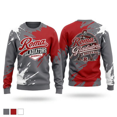 Roma Gladiators Crew Neck Sweatshirt - 2