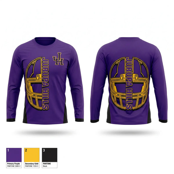 Long Sleeve Performance Shirt, Jurupa Hills Spartans, Softball, Teamtime, Team time, sublimation, custom sports apparel, team uniforms, spirit wear, spiritwear, sports uniforms, custom shirts, team store, custom team store, fundraiser sports, apparel fundraiser