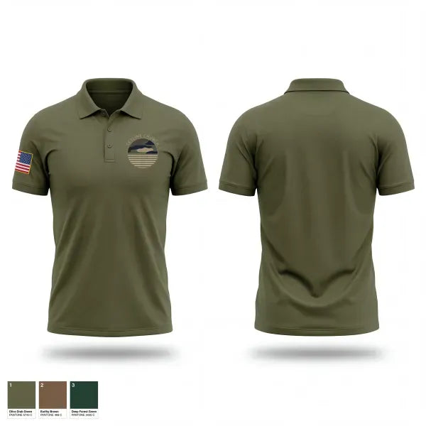 Short Sleeve Performance Polo, Skyline Men, Space Force, Teamtime, Team time, sublimation, custom sports apparel, team uniforms, spirit wear, spiritwear, sports uniforms, custom shirts, team store, custom team store, fundraiser sports, apparel fundraiser