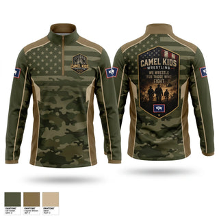 Quarter Zip Jacket, Camel kids 2026, Wrestling, Teamtime, Team time, sublimation, custom sports apparel, team uniforms, spirit wear, spiritwear, sports uniforms, custom shirts, team store, custom team store, fundraiser sports, apparel fundraiser