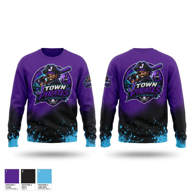 J-Town Pirates Crew Neck Sweatshirt - 1