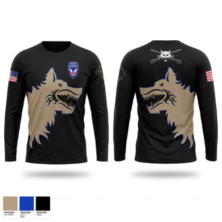 Long Sleeve Performance Shirt, 11th airborne, 1-5 IN Bobcats, Army, Teamtime, Team time, sublimation, custom sports apparel, team uniforms, spirit wear, spiritwear, sports uniforms, custom shirts, team store, custom team store, fundraiser sports, apparel fundraiser