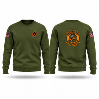 Crew Neck Sweatshirt, Harrisburg Hornet Battalion, Army, Teamtime, Team time, sublimation, custom sports apparel, team uniforms, spirit wear, spiritwear, sports uniforms, custom shirts, team store, custom team store, fundraiser sports, apparel fundraiser