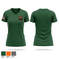 Timberline Fire Suppression 9408457 Women's Short Sleeve V-neck Shirt - 1