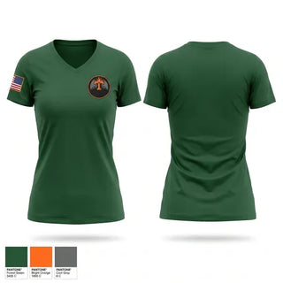 Womens Short Sleeve Vneck Shirt, Timberline Fire Suppression, Fire Department, Teamtime, Team time, sublimation, custom sports apparel, team uniforms, spirit wear, spiritwear, sports uniforms, custom shirts, team store, custom team store, fundraiser sports, apparel fundraiser