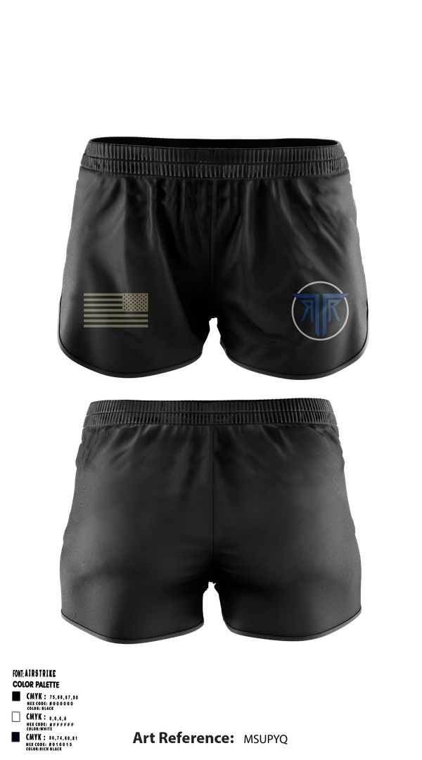 Ranger Panties, Rooftop Rangers, Army, Teamtime, Team time, sublimation, custom sports apparel, team uniforms, spirit wear, spiritwear, sports uniforms, custom shirts, team store, custom team store, fundraiser sports, apparel fundraiser