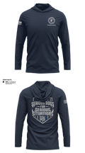 NYPD ESU K9 Long Sleeve Hooded Sun Shirt - 21