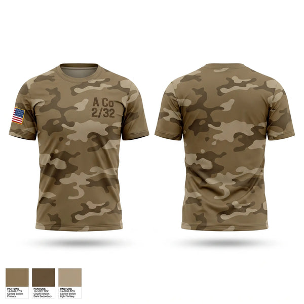 Short Sleeve Performance Shirt, A. Co 232, Army, Teamtime, Team time, sublimation, custom sports apparel, team uniforms, spirit wear, spiritwear, sports uniforms, custom shirts, team store, custom team store, fundraiser sports, apparel fundraiser