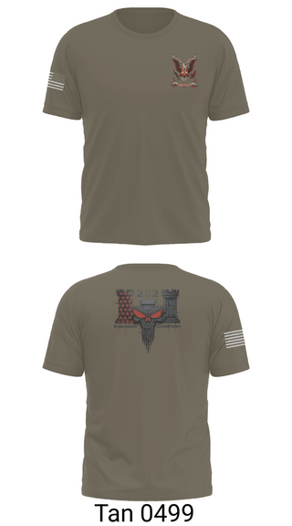 Old School Cotton Feel Shirt, 252 ENG CO, National Guard, Teamtime, Team time, sublimation, custom sports apparel, team uniforms, spirit wear, spiritwear, sports uniforms, custom shirts, team store, custom team store, fundraiser sports, apparel fundraiser
