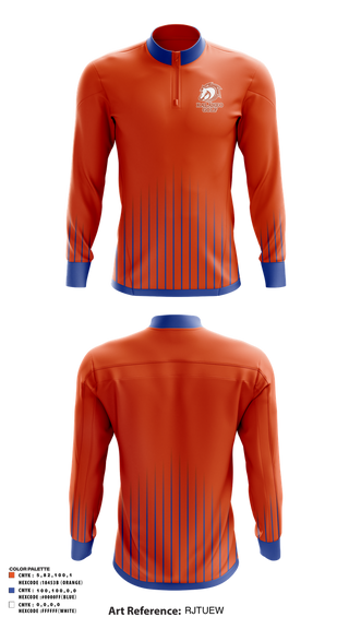 Quarter Zip Jacket, Kalaheo Golf, Golf, Teamtime, Team time, sublimation, custom sports apparel, team uniforms, spirit wear, spiritwear, sports uniforms, custom shirts, team store, custom team store, fundraiser sports, apparel fundraiser