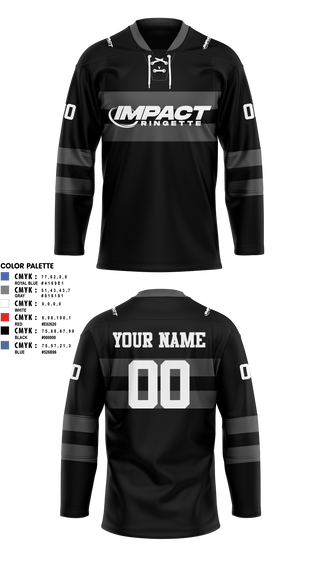 Hockey Jersey, Impact Ringette 2026, Ice Hockey, Teamtime, Team time, sublimation, custom sports apparel, team uniforms, spirit wear, spiritwear, sports uniforms, custom shirts, team store, custom team store, fundraiser sports, apparel fundraiser