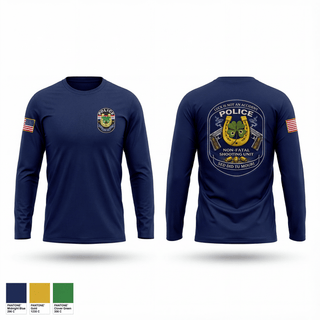Long Sleeve Performance Shirt, Non Fatal Shooting Unit, Police, Teamtime, Team time, sublimation, custom sports apparel, team uniforms, spirit wear, spiritwear, sports uniforms, custom shirts, team store, custom team store, fundraiser sports, apparel fundraiser