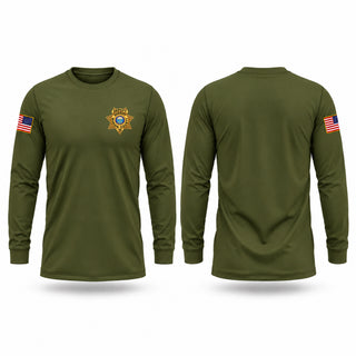 Long Sleeve Performance Shirt, Marion County Sheriff’s Office, Police, Teamtime, Team time, sublimation, custom sports apparel, team uniforms, spirit wear, spiritwear, sports uniforms, custom shirts, team store, custom team store, fundraiser sports, apparel fundraiser