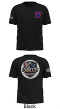 LEAGUE CITY RECRUITING 4632791 Old School Cotton Feel Shirt - 19