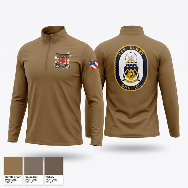 Windbreaker, USS Dewey DDG 105, Navy, Teamtime, Team time, sublimation, custom sports apparel, team uniforms, spirit wear, spiritwear, sports uniforms, custom shirts, team store, custom team store, fundraiser sports, apparel fundraiser