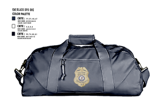 Duffle Bag, Tilton Police Department, Police, Teamtime, Team time, sublimation, custom sports apparel, team uniforms, spirit wear, spiritwear, sports uniforms, custom shirts, team store, custom team store, fundraiser sports, apparel fundraiser