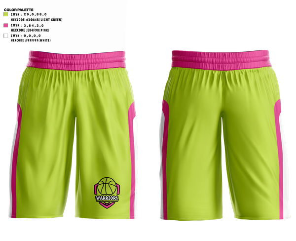 Mens Basketball Shorts, Warriors, Men's Basketball, Teamtime, Team time, sublimation, custom sports apparel, team uniforms, spirit wear, spiritwear, sports uniforms, custom shirts, team store, custom team store, fundraiser sports, apparel fundraiser
