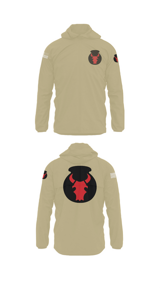 Windbreaker, 2nd Brigade Combat Team, 34th Infantry Division, , Teamtime, Team time, sublimation, custom sports apparel, team uniforms, spirit wear, spiritwear, sports uniforms, custom shirts, team store, custom team store, fundraiser sports, apparel fundraiser