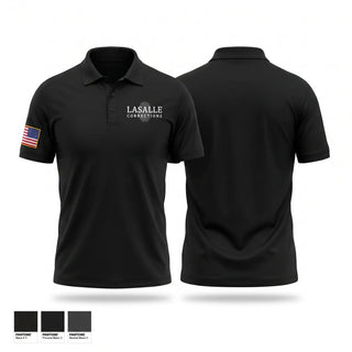 Short Sleeve Performance Polo, Lasalle, Police, Teamtime, Team time, sublimation, custom sports apparel, team uniforms, spirit wear, spiritwear, sports uniforms, custom shirts, team store, custom team store, fundraiser sports, apparel fundraiser