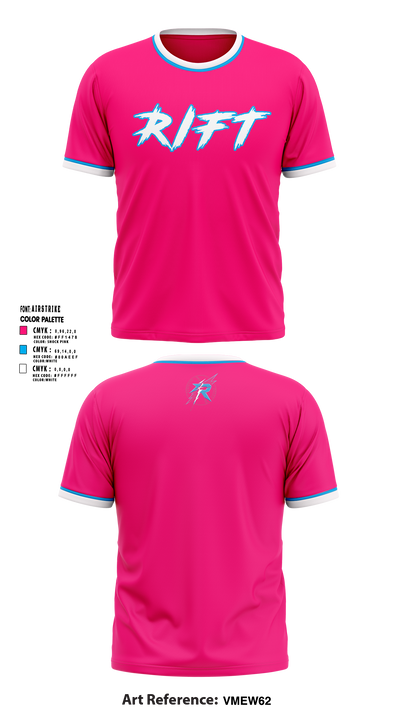 Rift Baseball Short Sleeve Performance Shirt - 10
