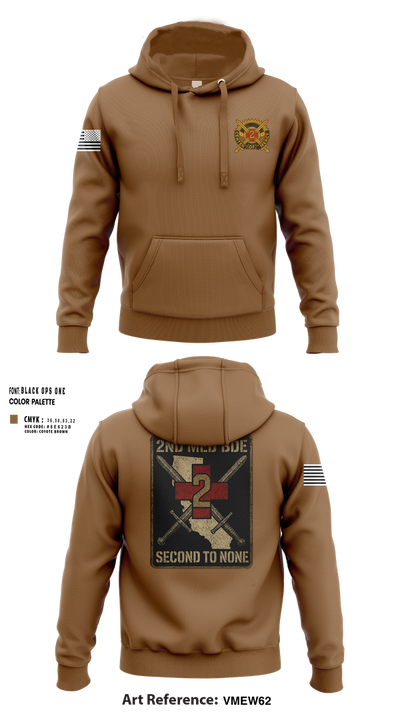 2nd Medical BDE 87997512 Hoodie - 30