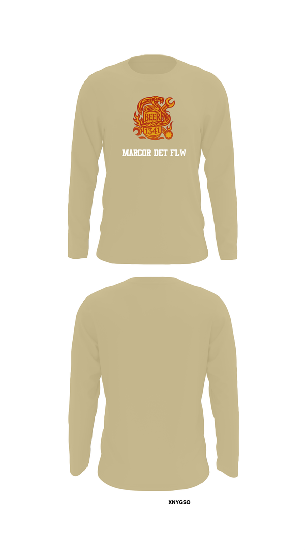 Long Sleeve Performance Shirt, MARCOR DET FLW, , Teamtime, Team time, sublimation, custom sports apparel, team uniforms, spirit wear, spiritwear, sports uniforms, custom shirts, team store, custom team store, fundraiser sports, apparel fundraiser