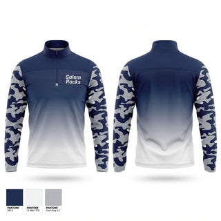 Quarter Zip Jacket, Salem Rocks, Swimming, Teamtime, Team time, sublimation, custom sports apparel, team uniforms, spirit wear, spiritwear, sports uniforms, custom shirts, team store, custom team store, fundraiser sports, apparel fundraiser