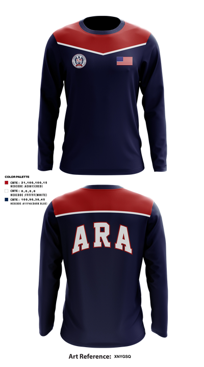 American Renaissance Academy Long Sleeve Performance Shirt - 31