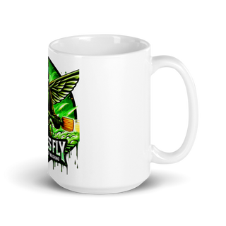 Fearless Fly Auto Detailing &Power Washing 44092363 White Glossy Mug - Small