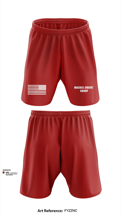 MacDill Chiefs' Group 59978394 Athletic Shorts With Pockets - 102