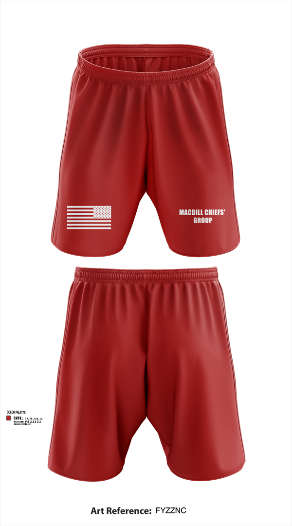 Athletic Shorts With Pockets, MacDill Chiefs' Group, , Teamtime, Team time, sublimation, custom sports apparel, team uniforms, spirit wear, spiritwear, sports uniforms, custom shirts, team store, custom team store, fundraiser sports, apparel fundraiser