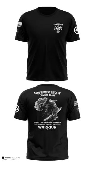 Short Sleeve Performance Shirt, 44th IBCT, Army, Teamtime, Team time, sublimation, custom sports apparel, team uniforms, spirit wear, spiritwear, sports uniforms, custom shirts, team store, custom team store, fundraiser sports, apparel fundraiser