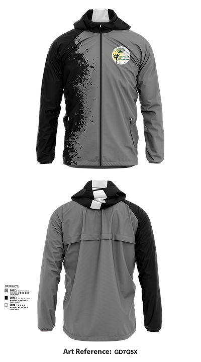 Emerald Illusions Dance Team 67098872 Windbreaker - 47
