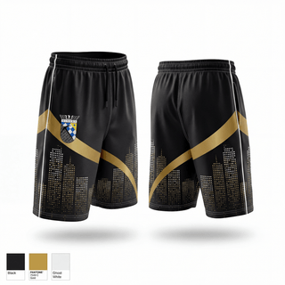 Athletic Shorts With Pockets, Miners, Men's Basketball, Teamtime, Team time, sublimation, custom sports apparel, team uniforms, spirit wear, spiritwear, sports uniforms, custom shirts, team store, custom team store, fundraiser sports, apparel fundraiser