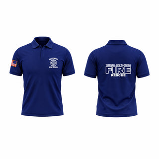 Short Sleeve Performance Polo, Tazewell/ New Tazewell, Fire Department, Teamtime, Team time, sublimation, custom sports apparel, team uniforms, spirit wear, spiritwear, sports uniforms, custom shirts, team store, custom team store, fundraiser sports, apparel fundraiser