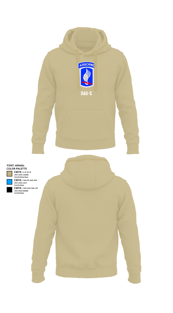 Hoodie, OAS-X, Army, Teamtime, Team time, sublimation, custom sports apparel, team uniforms, spirit wear, spiritwear, sports uniforms, custom shirts, team store, custom team store, fundraiser sports, apparel fundraiser