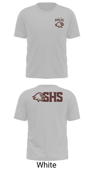 Sharon Eagles Swimming Old School Cotton Feel Shirt - 10