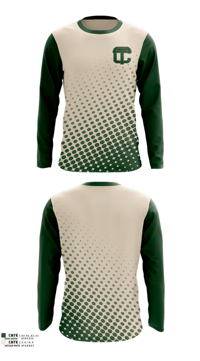 Cass Tech Girls Varsity Tennis Long Sleeve Performance Shirt 1