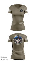 94th Military Police Company 72735886 Women's Short Sleeve V-neck Shirt - 40