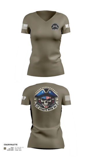 Womens Short Sleeve Vneck Shirt, , Army, Teamtime, Team time, sublimation, custom sports apparel, team uniforms, spirit wear, spiritwear, sports uniforms, custom shirts, team store, custom team store, fundraiser sports, apparel fundraiser