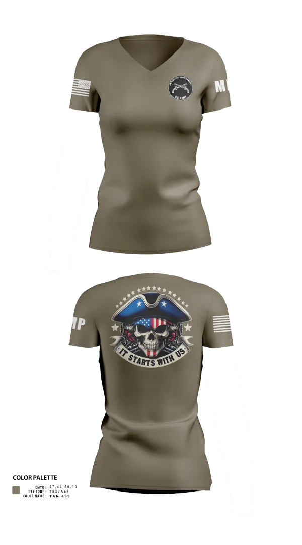 Womens Short Sleeve Vneck Shirt, , Army, Teamtime, Team time, sublimation, custom sports apparel, team uniforms, spirit wear, spiritwear, sports uniforms, custom shirts, team store, custom team store, fundraiser sports, apparel fundraiser