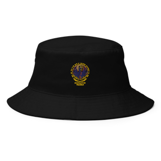 Karl & Hedwig Ackermann Memorial Institute for Joint Military Intelligence and Law Enforcement Education & Training at MARDET Fort Leonard Wood 34903411 Bucket Hat | Big Accessories BX003