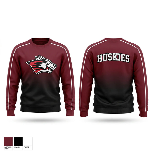 Crew Neck Sweatshirt, New Holstein Huskies, Wrestling, Teamtime, Team time, sublimation, custom sports apparel, team uniforms, spirit wear, spiritwear, sports uniforms, custom shirts, team store, custom team store, fundraiser sports, apparel fundraiser