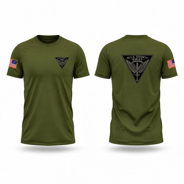 Short Sleeve Performance Shirt, Gila County Regional SWAT, Police, Teamtime, Team time, sublimation, custom sports apparel, team uniforms, spirit wear, spiritwear, sports uniforms, custom shirts, team store, custom team store, fundraiser sports, apparel fundraiser