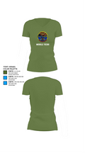 Missile Techs 24768628 Women's Short Sleeve V-neck Shirt - 42