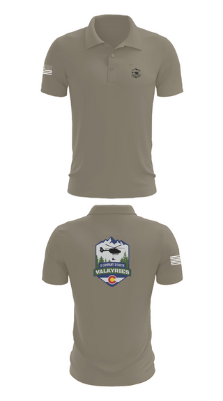 Short Sleeve Performance Polo, D Co 3-140th AVN, National Guard, Teamtime, Team time, sublimation, custom sports apparel, team uniforms, spirit wear, spiritwear, sports uniforms, custom shirts, team store, custom team store, fundraiser sports, apparel fundraiser